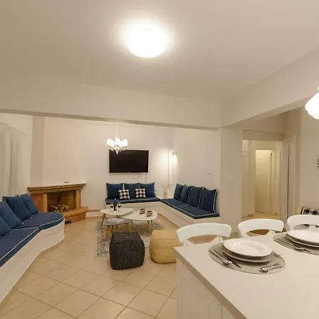 Full View In A Luxury House Villa Kalamaki (Heraklion)